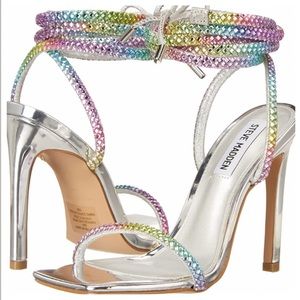 Steve Madden Uplift Rainbow Heels Size 8.5